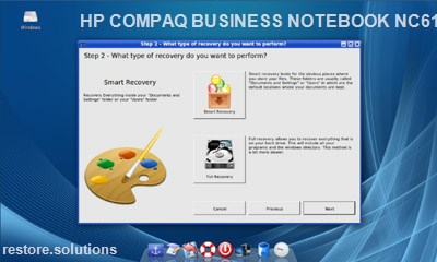 Business Search on Hp Compaq Business Notebook Nc6120 Data Restore Cd